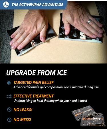 ActiveWrap Shoulder Ice Pack Wrap - Rotator Cuff Therapy | Large/X-Large - Buy Online on GoSupps.com