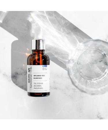 Skin Functional Inflamed Red Blemishes Serum 5% Sodium Ascorbyl Phosphate for Skin Eruptions Blemishes Anti-Acne Antioxidant 30 ml - Buy Online on GoSupps.com