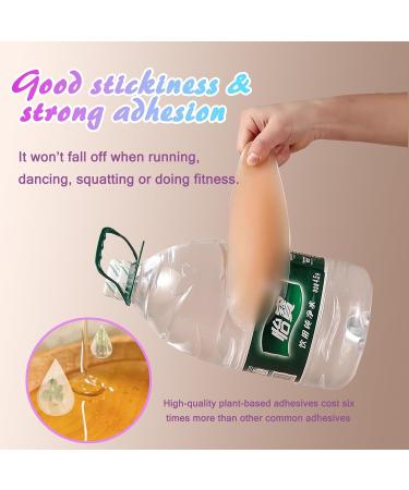 CUKIN Silicone Calf Pads - Adhesive Corrector for Crooked or Thin Legs (Beige, 1 Pair) - Buy Online on GoSupps.com