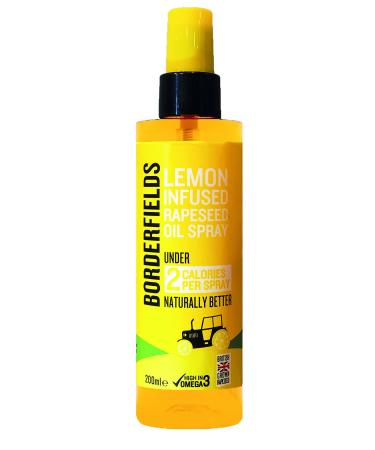 Borderfields Lemon Rapeseed Oil Spray 200ml Lemon Spray