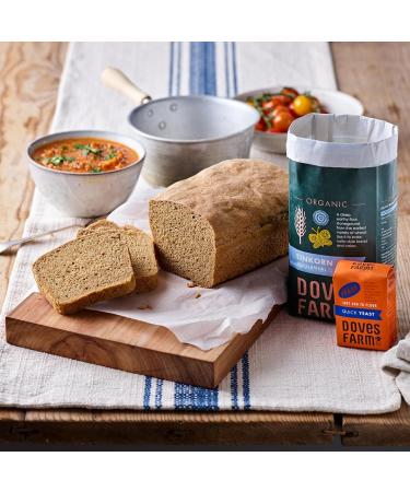 Doves Farm Quick Yeast 8 Packets - Fast-Acting Bread Yeast for Baking - 8 Count (Pack of 1) - Buy Online on GoSupps.com