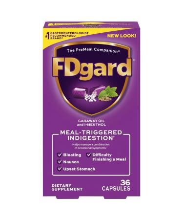 ikj Dietary Supplement to Help Manage Meal-Triggered Indigestion 36 Capsules