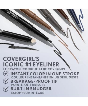 CoverGirl Queen Collection Perfect Point Plus Eyeliner - Midnight Blue 220 | Long-Lasting Eyeliner for Precision | International Shipping - Buy Online on GoSupps.com