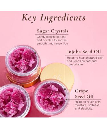 Sara Happ The Lip Scrub - Passion Fruit | Exfoliate & Hydrate Lips - International Shipping Available - Buy Online on GoSupps.com