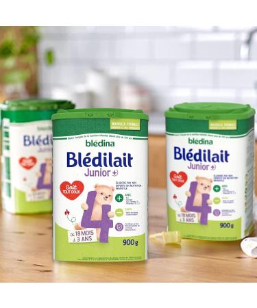 Bl dina Bl dilait Junior 4 Baby Milk Powder 18 to 36 Months 900 g (Box6) - Buy Online on GoSupps.com