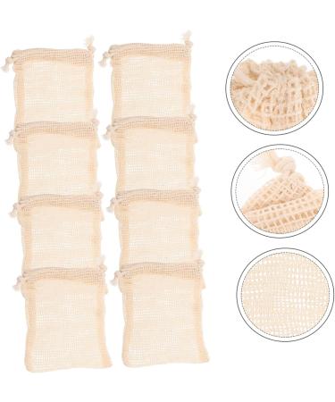 MUSISALY 16 Pcs Soap Storage Bag Shower Foaming Nets Exfoliating Soap Bar Body Bar Soap Cotton Linen - Buy Online on GoSupps.com