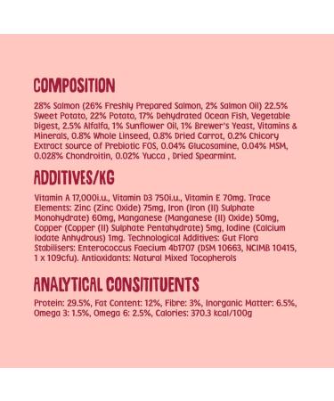 Scrumbles Natural Dry Dog Food Grain Free Recipe with Fresh Salmon for Adults and Senior Breeds 2 kg Bag package may vary 2 kg (Pack of 1) - Buy Online on GoSupps.com