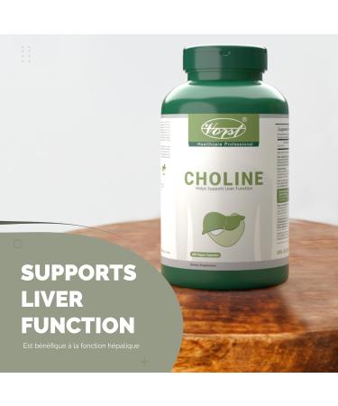 VORST Choline Bitartrate 410mg Per Serving 3 X 180 Vegan Capsules | Supplement for Liver Health | Fatty Liver & Brain Supplement | Non GMO | Powder Pills | 3 Bottles 540 count (Pack of 1) - Buy Online on GoSupps.com