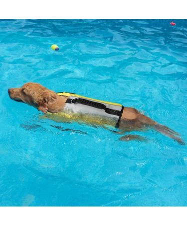 POPETPOP Dog Life Jacket for Swimming - Reflective Pet Float Coat for Small, Medium, Large Dogs - Buy Online on GoSupps.com