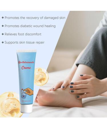 Foot Care Cream - 20g Fast Absorbing Ointment Moisturizing Cream | for Women Men and Seniors Daily Routine After Shower Winter Summer and Travel - Buy Online on GoSupps.com