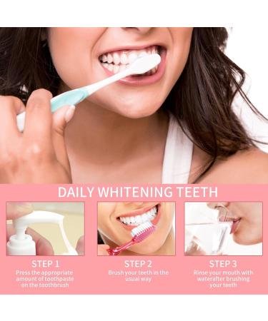 KLYso Baking Soda Whitening Toothpaste Press-Type Refreshing Passion Fruit & Blueberry Flavors for Effective Oral Cleaning(2PCS) - Buy Online on GoSupps.com