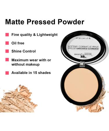 Beauty Forever Matte Pressed Powder - Oil-Free, Lightweight 8g (02 Pink Glow) - Buy Online on GoSupps.com