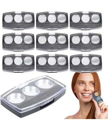  Mimoqk Compact Eyeshadow Pan Holder Customizable Makeup Palette Lightweight Cosmetic Organizer Strong Closure Easy to Carry for Beauty Lovers and Artists - Buy Online on GoSupps.com