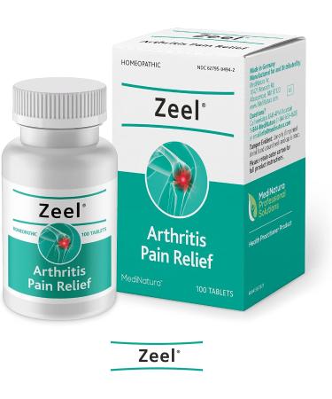Zeel Homeopathic Joint Pain Relief - Arnica + 14 Natural Ingredients - 100 Tablets - Buy Online on GoSupps.com
