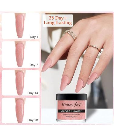 28g/box Acrylic Nail Powder Set for Nail Extension - Professional White Clear Black Nude Colors - HJ-NAP017 (No.5) - Buy Online on GoSupps.com