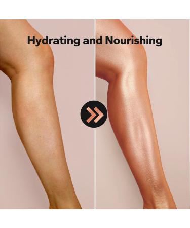 Body Shimmer Oil (4.1 Fl Oz) Body Shimmering Long-Lasting Moisturizing Body Oil for Radiant Glow Glitter Glow Oil Body & Face Makeup Rose Gold - Buy Online on GoSupps.com