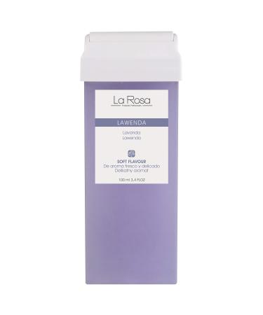 La Rosa - Wax cartridges 100 ml - LAVANDA - Sensitive skin easy application delicate aroma 100 ml (1 pack)