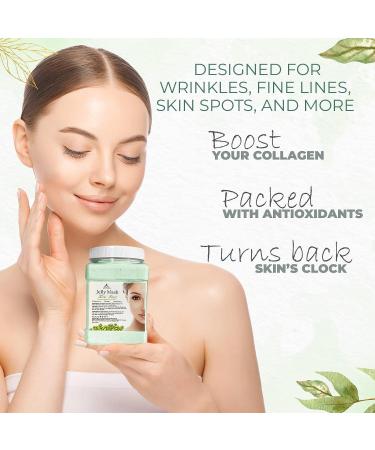 LIVACA Professional Kiwi Fruit Jelly Mask 23 Fl Oz - Hydrating Facial Skin Care Peel Off for Smoothing, Moisturizing, Cleansing - Buy Online on GoSupps.com