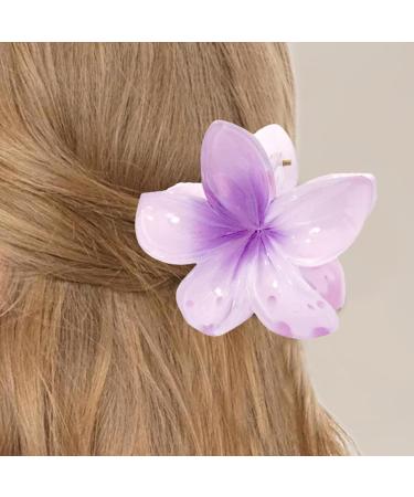 Flower Hair Clips | Floral Hair Clips | Fashion Hair Clips Plumeria Hair Clips 5 Flower Hair Clips Plumeria Hair Clip Plumeria Hair Barrettes P Purple - Buy Online on GoSupps.com
