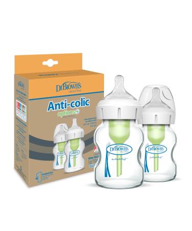 Set of 2 BA 150 ml PP Crystal baby bottles Options +