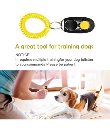 Gheart Hund Clicker - 2-Pack Dog Training Clickers with Hand Loop | Perfect for Dogs Cats & Horses - Effective Clicker Training Tool - Buy Online on GoSupps.com
