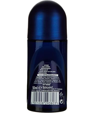Nivea Men Dry Impact Roll-on Deodorant 50 ml - Buy Online on GoSupps.com