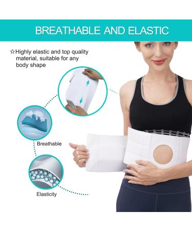 Ostomy Belt for Hernia Support and Stoma Care - Size M - Unisex - Pack of 1 - Buy Online on GoSupps.com