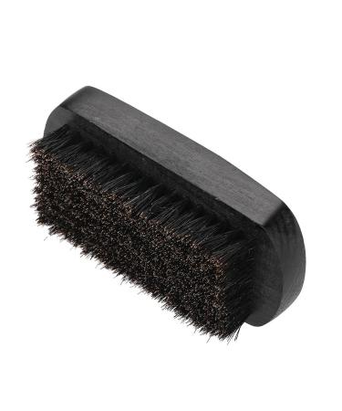 Men's Mustache Oval Black Brush - Premium Beard Care & Cleaning Kit for Styling & Massaging - Buy Online on GoSupps.com