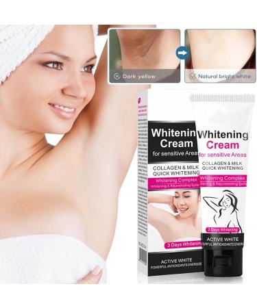 Skin Lightening Cream 2024 New Lightening Cream For Skin Spots On Face Armpits Neck Brightening Cream for Knees Elbows Whitening and Moisturizing Underarm Brightening Cream Body Lotion - Buy Online on GoSupps.com