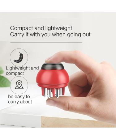 Portable Scalp Massager Comb for Hair Care & Anti Hair Loss - Easy to Use & Carry Hair Growth Tool - Buy Online on GoSupps.com