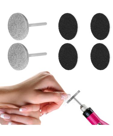 TIESOME 2 Pcs Sanding Disc Nail Drill Bits Carbide Nail Drill Bit Electric Foot File Drill Bits Pedicure Supplies Manicure Tools Bits for Nails Dead Skin Cuticle Nail Home Salon Foot Care - Buy Online on GoSupps.com