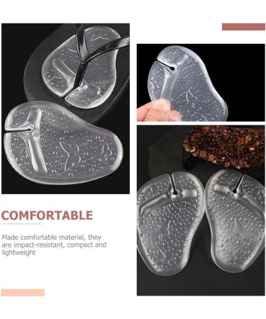 Mobestech 12 Pairs High Heel Insoles - Forefoot Slipper Pad Metatarsal Cushion Silicone Pads for Ultimate Comfort - Buy Online on GoSupps.com
