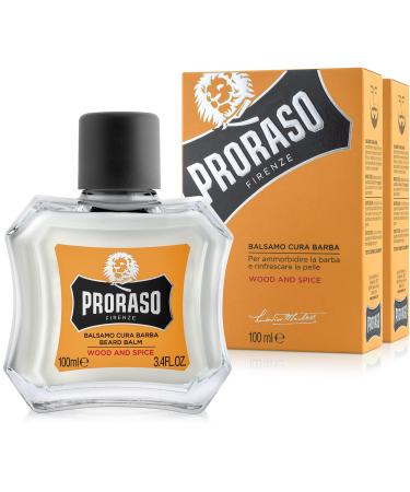 Proraso Bear Balm Wood and Spice 2 100 ml fragrant beard balm protects and maintains the beard and helps to relieve itching and irritation made in Italy - Buy Online on GoSupps.com