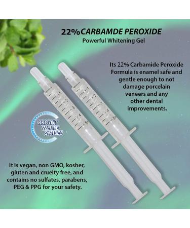 Teeth Whitening Refill Kit for Home Use - 3 X 5cc Syringes Carbamide Peroxide 22% Gel - Buy Online on GoSupps.com