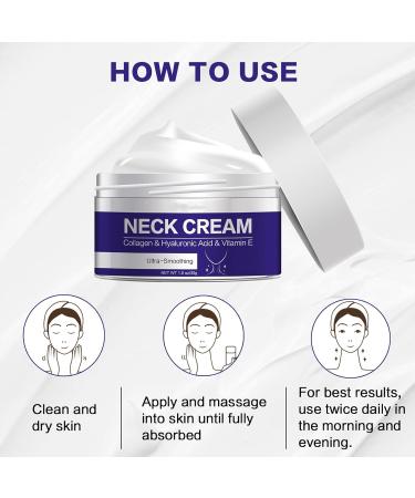 Neck Firming Cream - Neck Cream - Neck Firming Cream Tightening Lifting Sagging Skin - Aging Skin & Saggy Skin - Anti Aging Neck Cream - Reduce Wrinkles & Smoothing Neck Fine LIines - Neck&Body - Buy Online on GoSupps.com