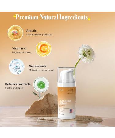 Skin Bleaching Cream for Body & Intimate Areas | Vitamin C Dark Spot Remover & Skin Whitening Solution - Buy Online on GoSupps.com