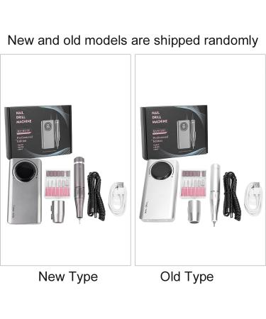 Nail Polishing Pen 12H Work Nail Drill Pen Adjustable Speed for Home for Salon (Pearlescent Gray) - Buy Online on GoSupps.com