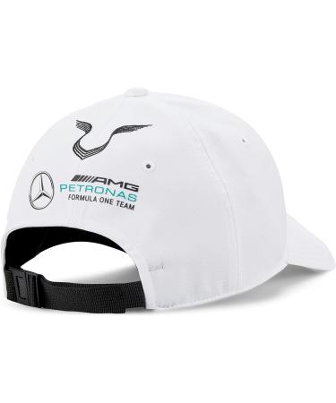 Mercedes AMG Petronas F1 Merchandise | Lewis Hamilton Kinder 2022 Team Cap - Official White Cap for Kids - Buy Online on GoSupps.com