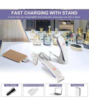 Women's Electric Razor - Painless Body Hair Removal - Wet & Dry - Rechargeable - Buy Online on GoSupps.com
