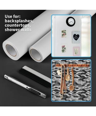 Art3d Adhesive Tile Setting Mat - 12in. X 360in. Double-Sided Tape Sheet for Crafts, Arts, DIY Projects - Damage-Free & Residue-Free - Buy Online on GoSupps.com