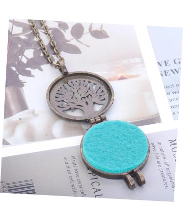 100pcs Cotton Aroma Diffuser Pads for Essential Oil - Replaceable Aromatherapy Necklace Accessories - Buy Online on GoSupps.com