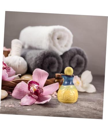 Ipetboom 1 Set Aromatherapy Bottle Makeup Ceramics Spa 9.5X5.5cm Yellow - Buy Online on GoSupps.com