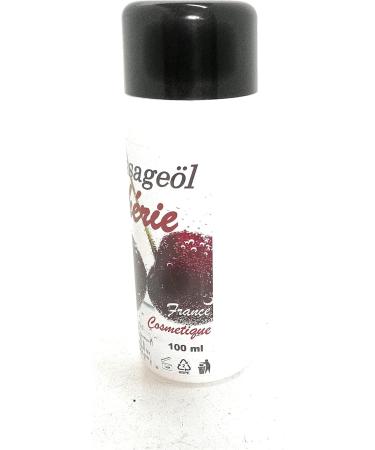 Buy Cherry Edible Massage Oil 100ml - Delicious Aroma Ultra Slippery for Ultimate Relaxation - Buy Online on GoSupps.com