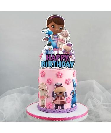 37Pcs Doc McStuffins Party Cake&Cupcake Toppers for Birthday Party Supplies Boys' Theme Birthday Party Decoration - Buy Online on GoSupps.com
