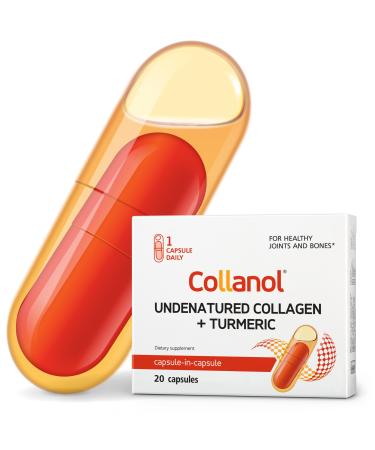 Innovation in The Care of Healthy Joints Liquid Formula in a Double Capsule. 3D Collagen + Micelle Extract of Turmeric Roots 1 Capsule/Day. Laboratory Tested 20 capsules