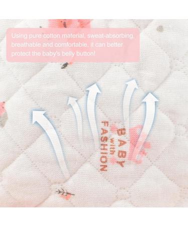 Adjustable 3Pcs Baby Belly Band | Cotton Umbilical Cord Design | Pink Baby Abdominal Binder - Buy Online on GoSupps.com