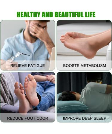 Foot Pads (20 PCS) Deep Cleansing Foot Pads 100% Natural Ingredients Natural Bamboo Vinegar and Ginger Powder Foot Pad Relieves Stress and Fatigue improve deep sleep - Buy Online on GoSupps.com