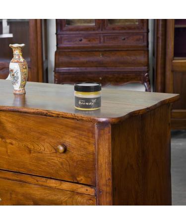 Buy Hemobllo Beeswax Furniture Polish - Natural Wood Conditioner & Floor Wax for a Shine - Eco-Friendly & Effective Beeswax Formula - Buy Online on GoSupps.com