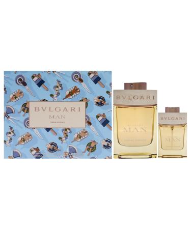 Bvlgari Man Terrae Essence by Bvlgari for Men - 2 Pc Gift Set 3.4oz EDP Spray 0.5oz EDP Spray