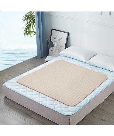 Incontinence Bed Pads Large 40x55inches Washable Pee Pads Women Bamboo Fiber Reusable Pet Pads Underpads Elderly 40x55 Inch (Pack of 1) - Buy Online on GoSupps.com